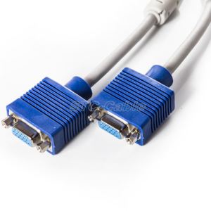 Độ phân giải cao VGA Monitor Y Splitter cáp M/F