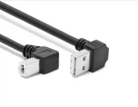 Lên góc USB2.0 nam đến 90 độ USB B Nam in cáp